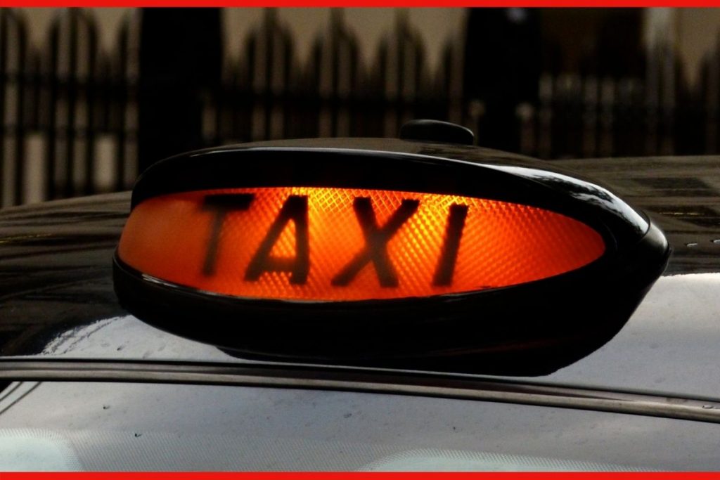 Taxi Cab in Bridgehampton