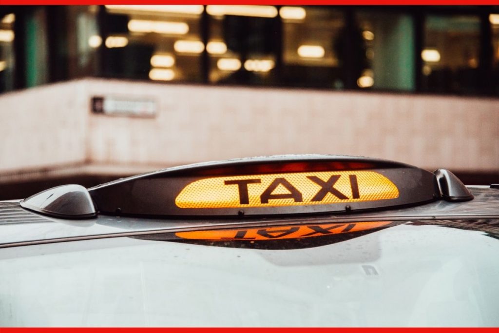 Taxi Cab in Crewkerne