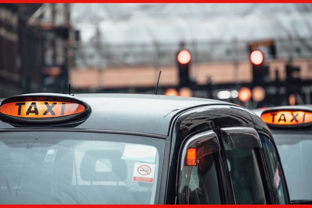 Taxi Cab in Netherton