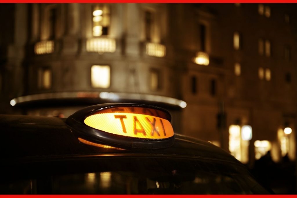 Taxi Cab in Odcombe